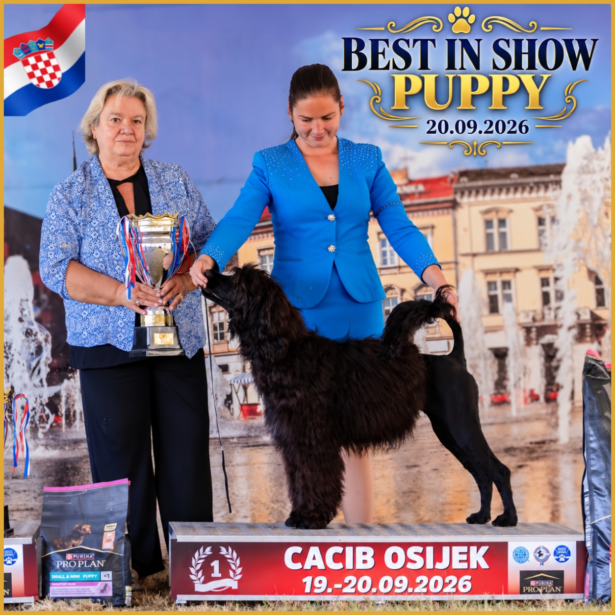 Coral – Best in Show Puppy, Croatia, 20 September 2026